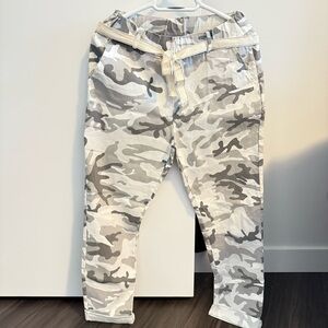 eopard Print Pants – Made in Italy | Never Worn